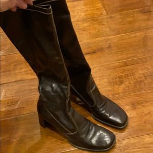 Franco Sarto brown boots knee high